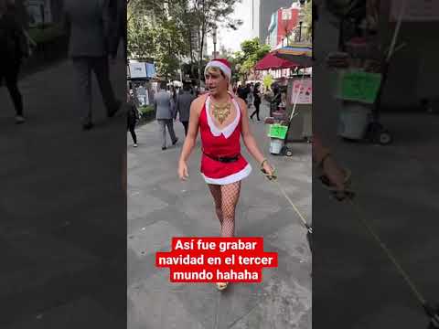 No soportaron mi outift navideño en el tercer mundo