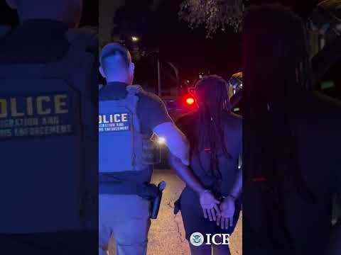ICE arrested criminal illegal alien in Lake Worth, FL, March 9