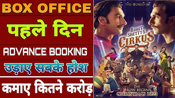 Cirkus first day advance booking collection report,Ranveer Singh,Cirkus Collection Report,PoojaHegde