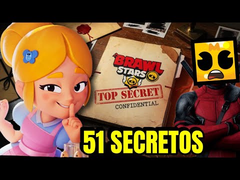 ENCONTRÉ 51 SECRETOS en BRAWL STARS que TE SORPRENDERÁN