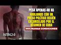 Hablamos con un preso político recién excarcelado por el régimen de cuba en inhumanas condiciones
