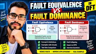 Fault Equivalence & Fault Dominance in DFT | Fault Collapsing Explained | ATPG