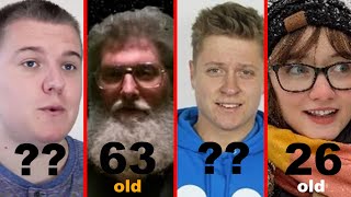 Hermitcraft Members from Oldest to Youngest.