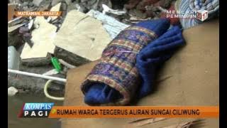 Rumah Warga Matraman Tergerus Aliran Sungai Ciliwung