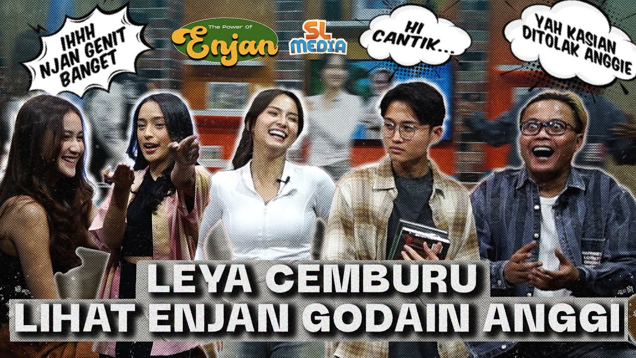 LEYA CEMBURU LIHAT ENJAN DEKAT DENGAN CEWEK CANTIK⁉️