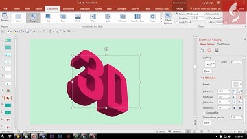 Khám phá tính năng Animation 3D trên Slide Powerpoint / Khóa học #Powerpoint Online: 9slide.com/