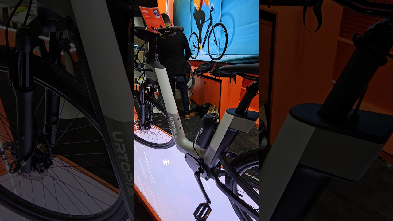 Urtopia Twin Hub and Battery AI Electrical bike is spectacular #shorts #AI #electrical #ebike #bikelife