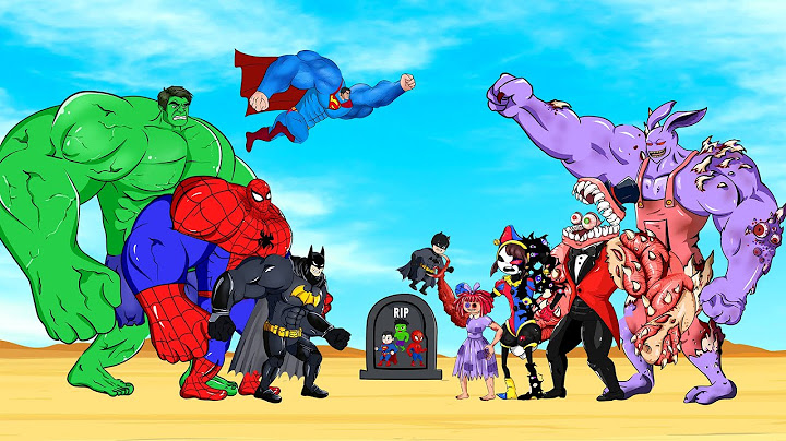 Rescue HULK Family & SPIDERMAN vs THE AMAZING DIGITAL CIRCUS MONSTER : Who Will Win ? - FUNNY