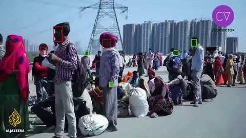 Suraksha.AI by Codevector Labs | Mask and social distance detection