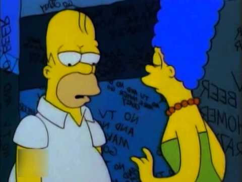 I Simpson ITA - Homer pazzo furioso parodia Shining