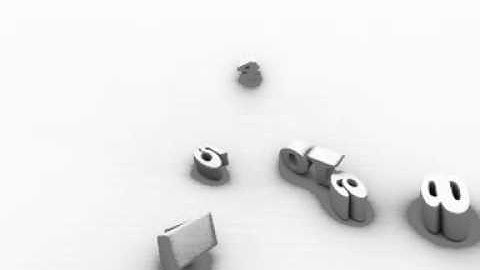 D animated countdown   Falling numbers   1080p   YouTube