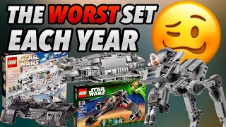 The Worst LEGO Star Wars Set Each Year 19992022