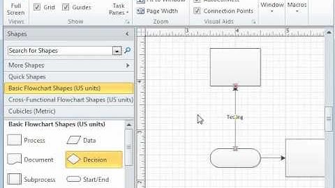 Getting Started with Microsoft Visio 2010 - Basics of Visio