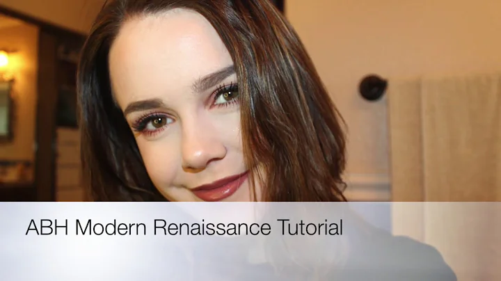 ABH MODERN RENAISSANCE TUTORIAL | MEGAN STANDIFER