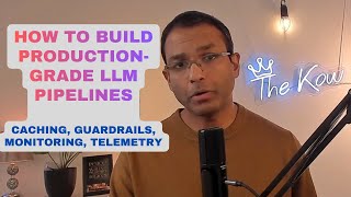 How to Build Production-Grade LLM Pipelines (Caching, Guardrails, Monitoring, Telemetry)