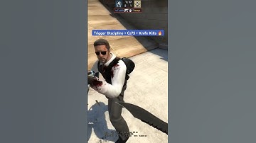 Trigger Discipline + Cz75 + Knife Kills on Ramp | Vertigo | CS:GO | CS2 | Shorts Series #5