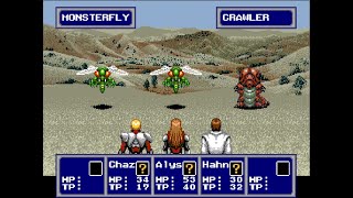 [SEGA Genesis] Phantasy Star IV: The End Of The Millennium Walkthrough [02] - Mile & Exp Grinding