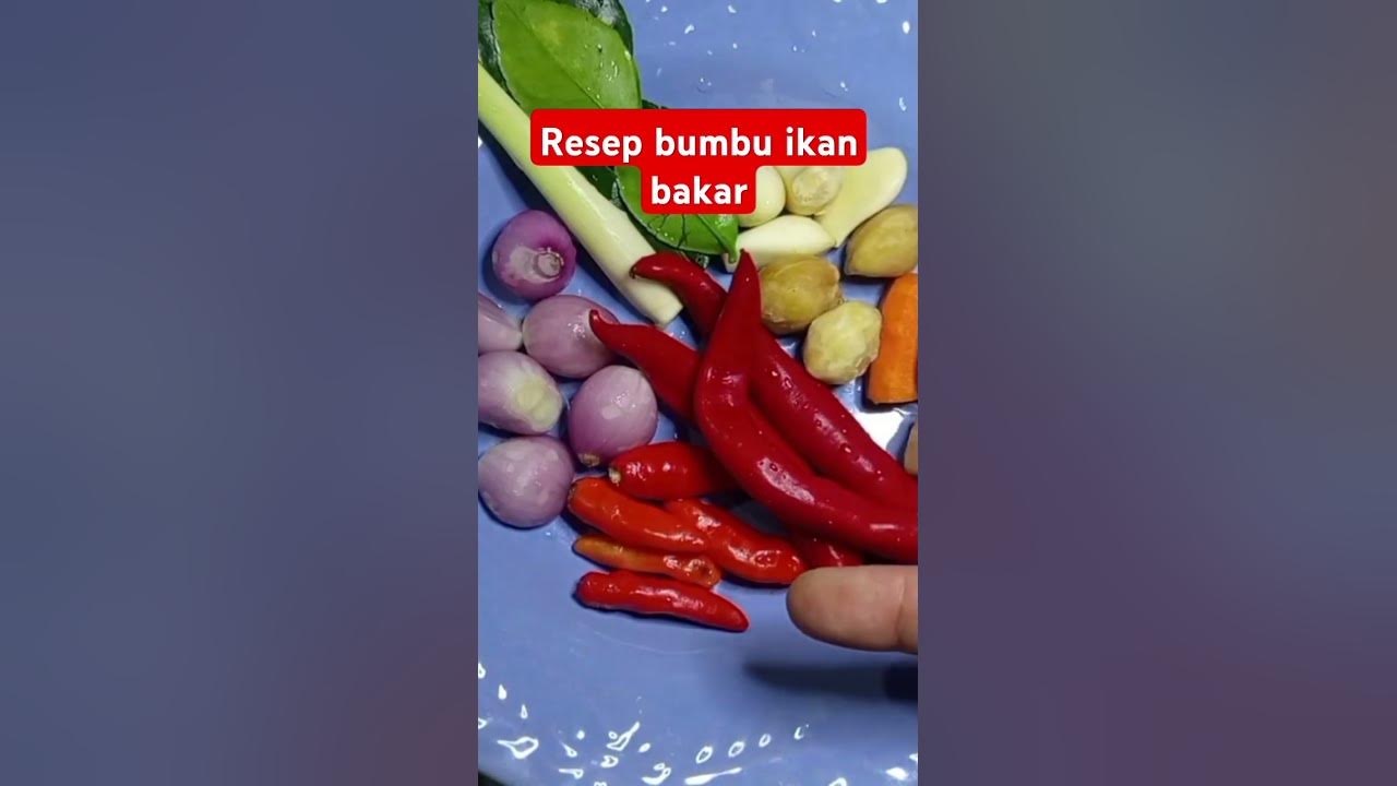 Resep bumbu ikan bakar istimewa√√