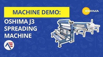 OSHIMA J3 AUTOMATED FABRIC SPREADER FOR PPE UK