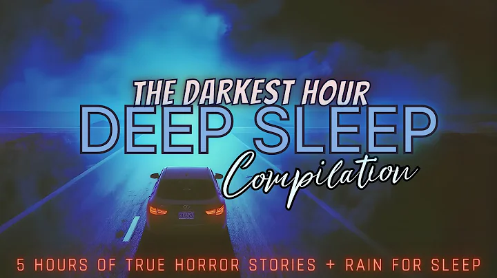 5 Hours of TRUE Scary Stories + rain for sleep 😴 NO ADS, just stories, black screen