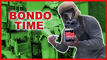 Part 3.5....3d Printed Star Wars Death Trooper Armor.......How I BONDO