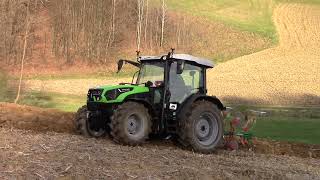 Deutz Fahr 5095 D - For The First Time PLOWING