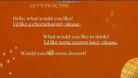 ENGLISH YEAR 3 - MODULE 6 ~ FOOD, PLEASE!