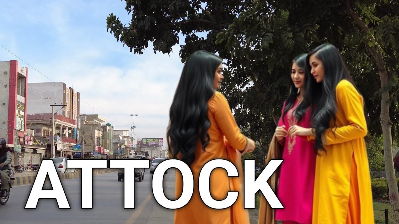 Attock 2025 🇵🇰 | People's Colony to Bus Station Full Walk in 4K