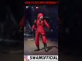 HOW TO GET RED CRIMINAL?😳 #Shorts #freefireshorts