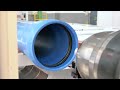 Sica pvco pipe socketing with rieber system