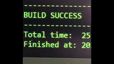 When your code finally compiles.