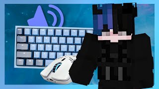 Keyboard + Mouse ASMR Sounds (Handcam) | Hypixel Bedwars