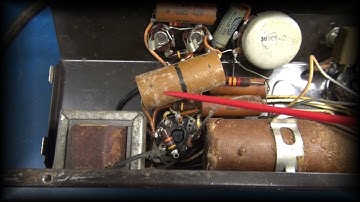 Vintage Gibson BR-9 tube guitar amplifier restoration many problems almost not worth fixing