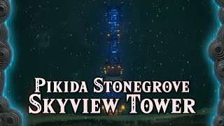 Pikida Stonegrove Skyview Tower - Zelda Tears of the Kingdom