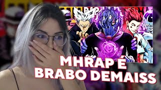React Vibe Animes 😡 Vilão Mhrap Akatsuki Girls
