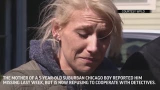 Mother of missing Ill. boy not talking to police