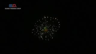 6inch Green strobe stars w double color change rings