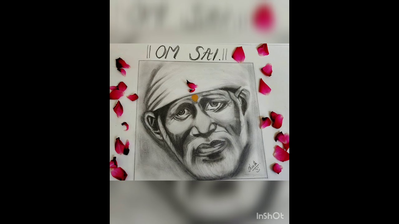 Sai Baba sketch/step by step with easy techniques for all YouTube