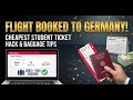I Booked My Flight to Germany! 🇩🇪✈️ (Price, Seat Hack & Baggage)