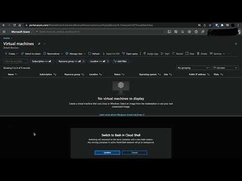 Problems With Azure Cloud Shell Timed Out