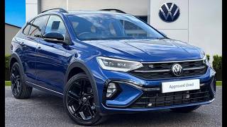 Approved Used Volkswagen Taigo Black Edition 1.5TSI 150PS DSG in Blue | DA75UDP | Wrexham Volkswagen