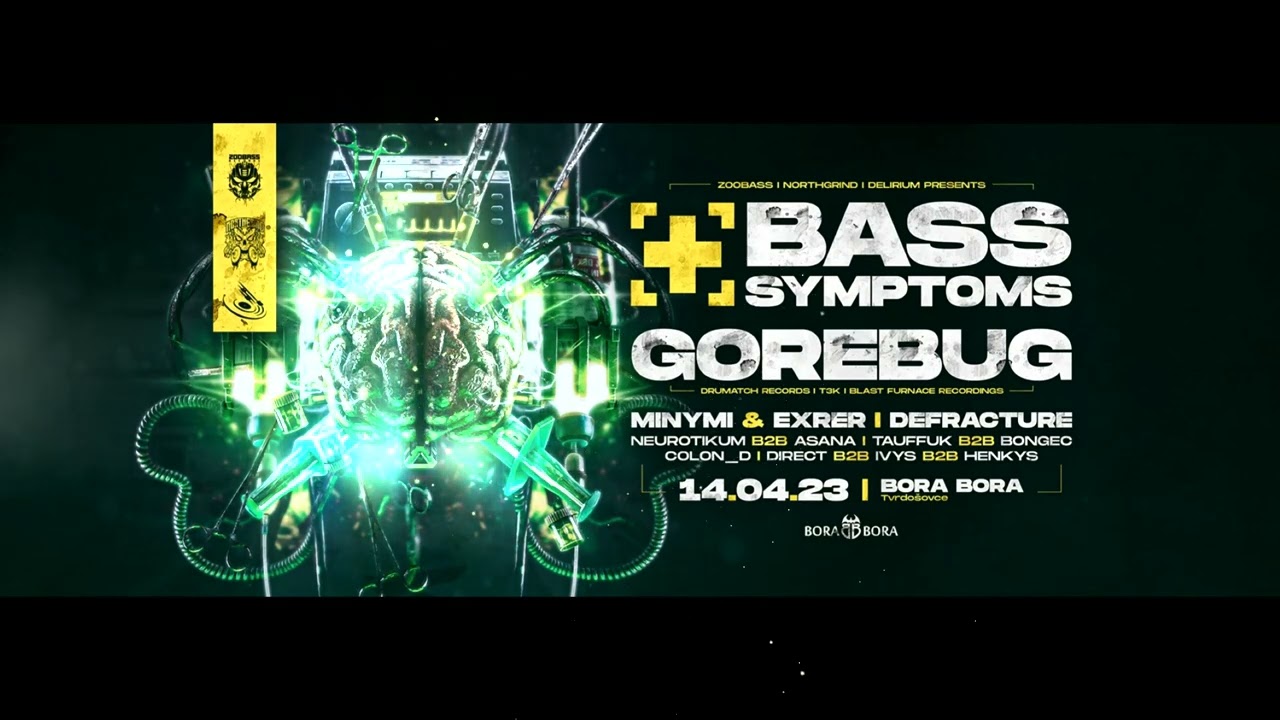 Gorebug - BASS SYMPTOMS 2023 [Live recorded]