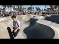 Venice Beach Skate Park 9 februari 2019 13:45 Los Angeles California U.S.A.