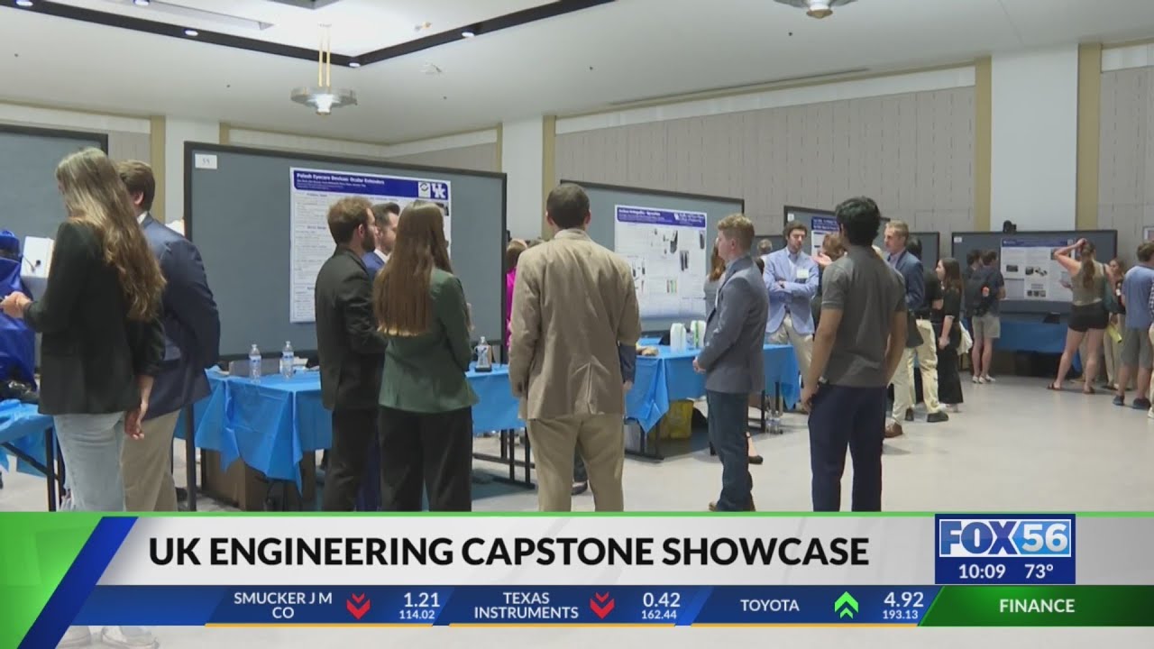 UK hosts first engineering capstone showcase - YouTube