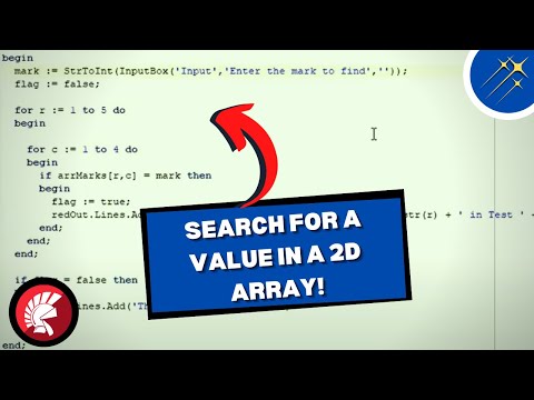 Example of How to Search for A Value in A Two-Dimensional Array! | Beginner's Guide To Coding