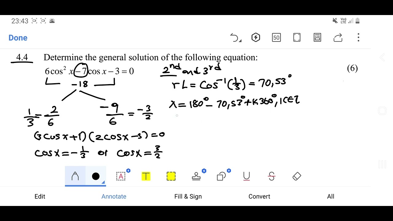 TRIGONOMETRY |GENERAL SOLUTION 