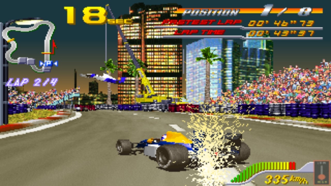 F-1 Super Battle - Jaleco Mega System 32 - ID 1 Car - U.S.A.