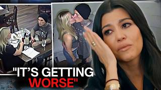 Kourtney Kardashian BREAKS DOWN As Travis Barker's Affaire With 19YO Girlfriend Gets Worse