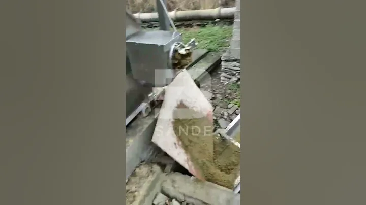 Inclined Screen Type Manure Dewatering Machine, Extrusion Dewatering Machine