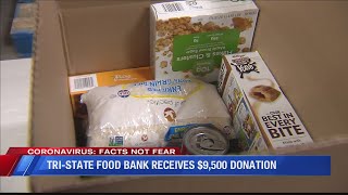 Tri-State Food Bank receives a $9,500 grant